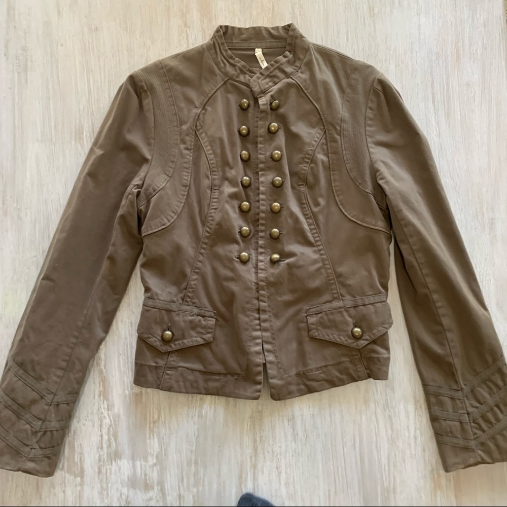 WILLOW AND CLAY | olive green jacket size large